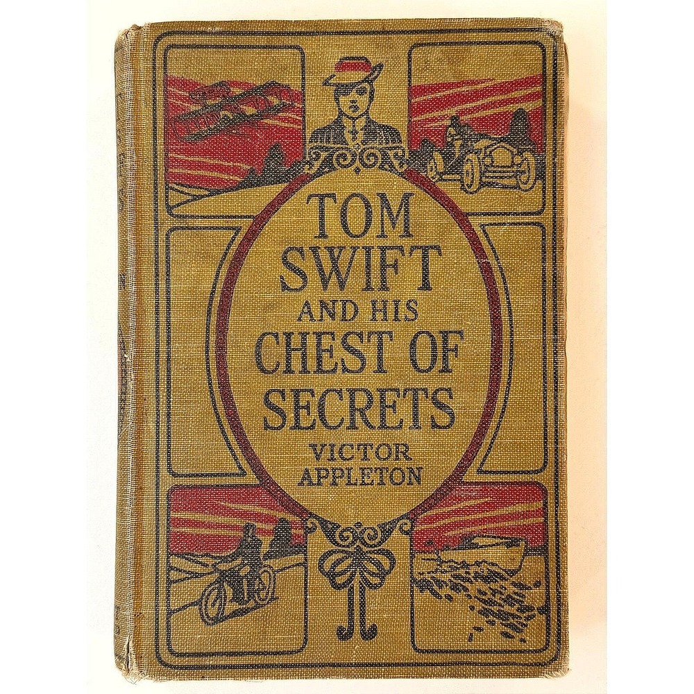 Tom Swift Chest of Secrets 1925 Grosset & Dunlap HC Victor Appleton Vintage Book